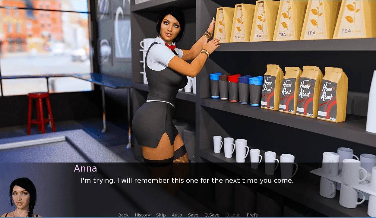 Anna Exciting Affection Chapter 1: Unofficial Ren’py Remake